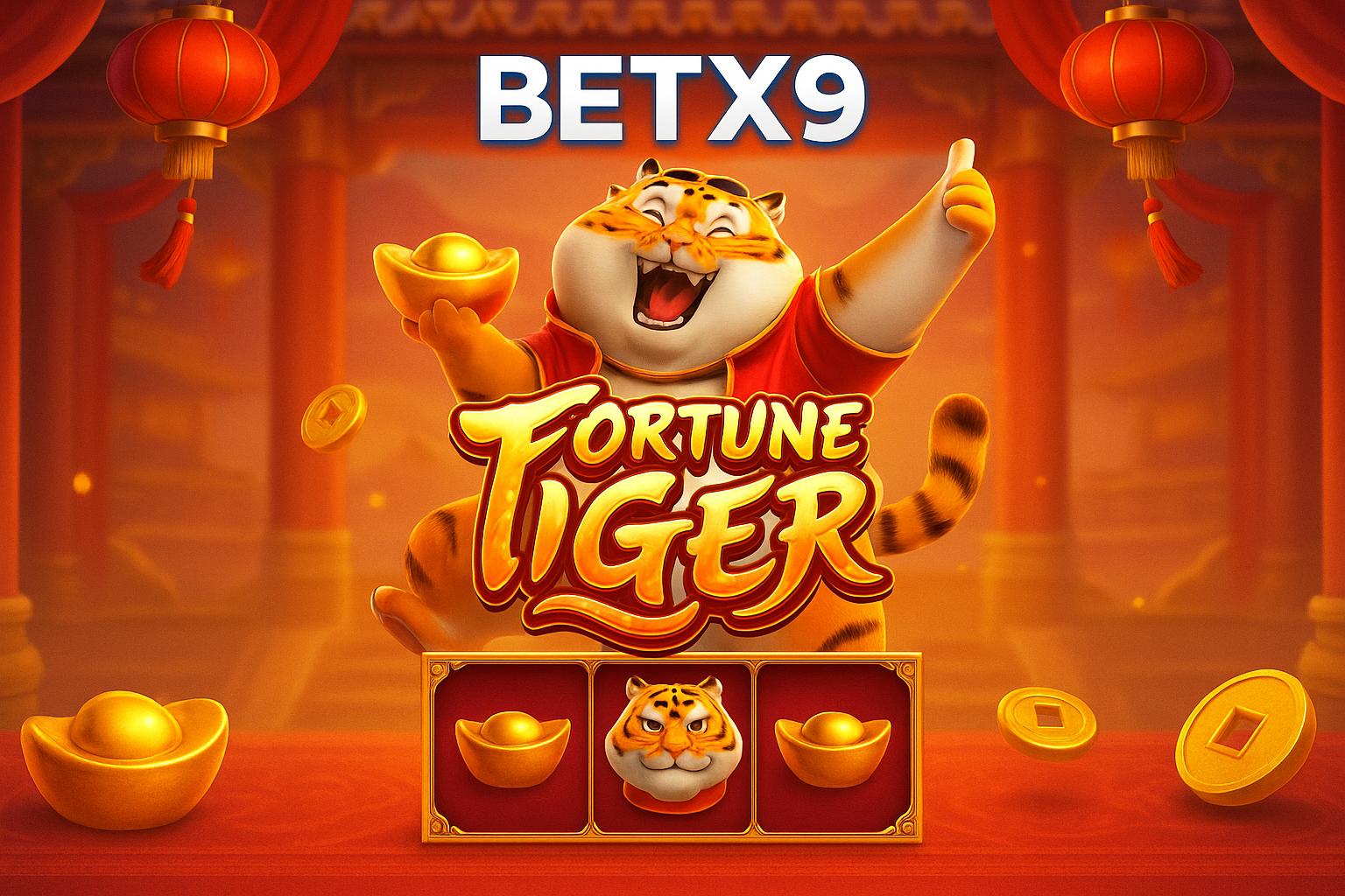 Fortune Tiger é um jogo imperdível no BETX9 Casino